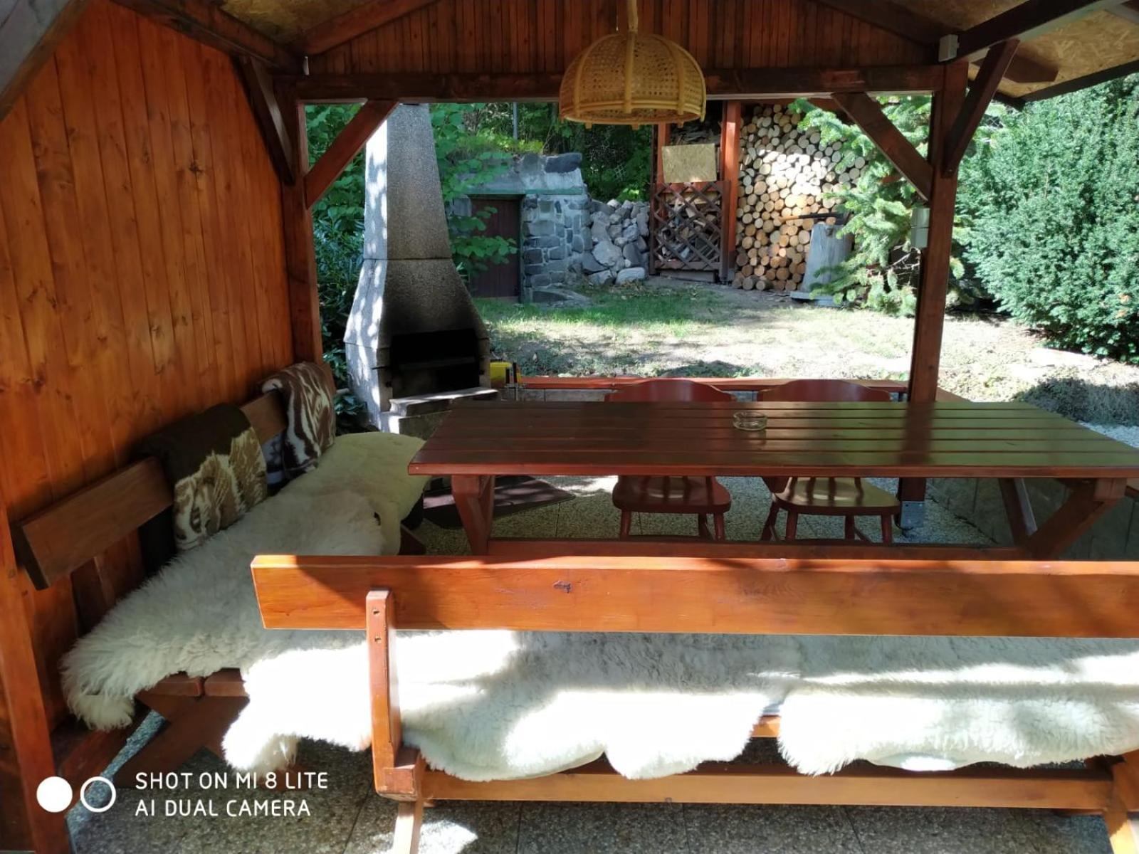 Chata Lazne Evzenie Klášterec nad Ohří Exteriör bild